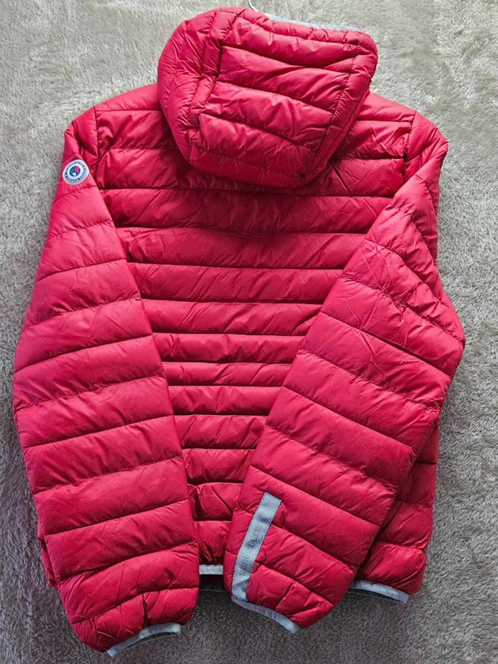Eleven Elfs Puffer Jacket Coat Lightweight Hooded Full Zip Waterproof Windproof - Picture 2 of 13